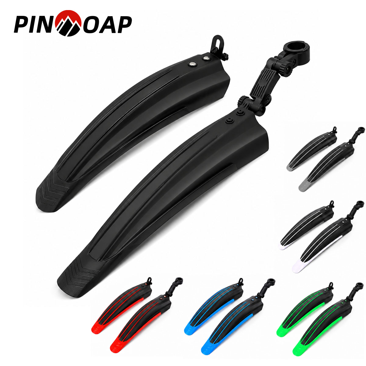 Cycling Commute In Rain - PINMOAP Set di 2 Parafanghi per