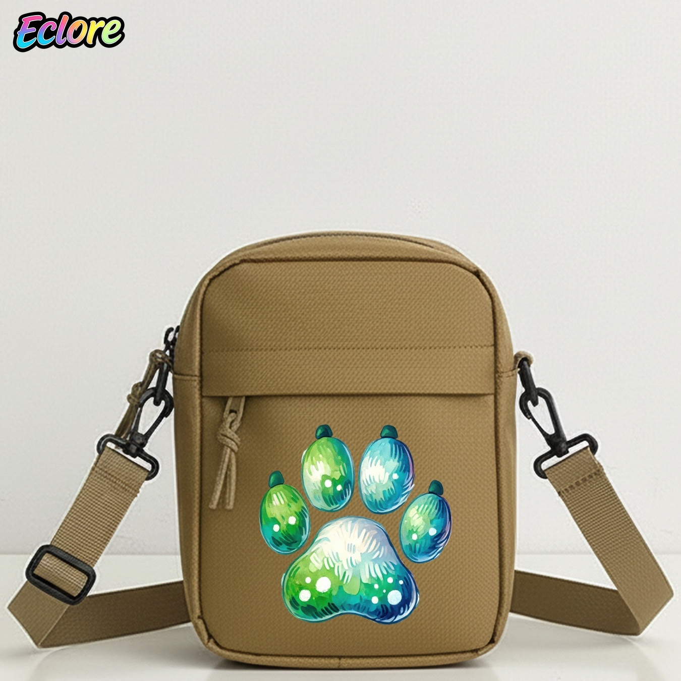 Cycling Commute Bag - Borsa a tracolla con stampa di