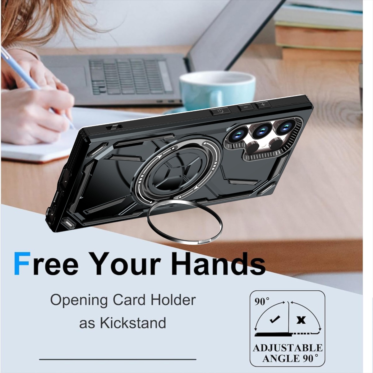 Custodia per telefono per Sams - Kickstand Adjustable recensione e prezzo
