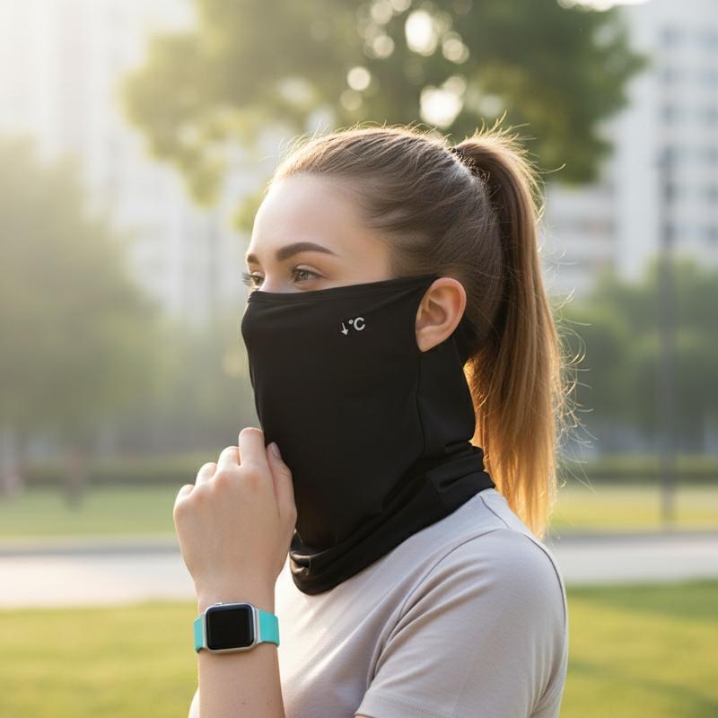 Maschera viso in seta ghiaccio - Cycling To Work recensione e prezzo